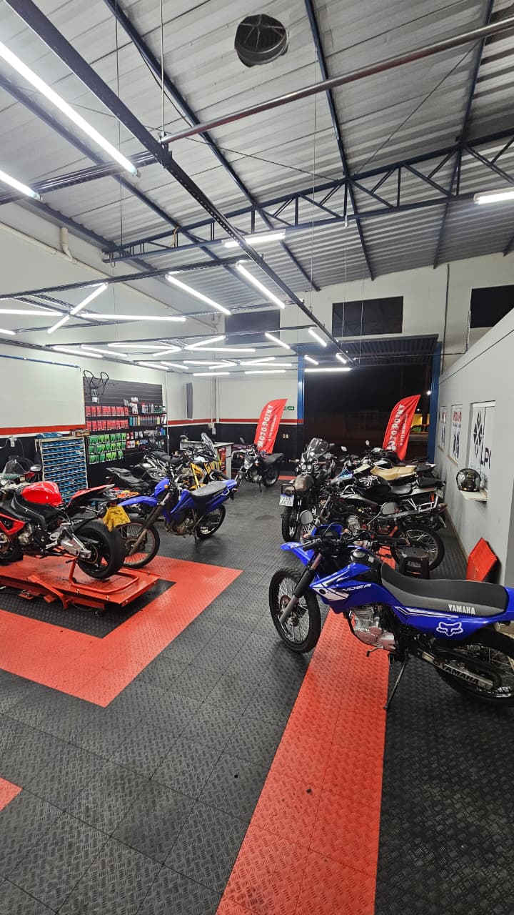 Motos na oficina